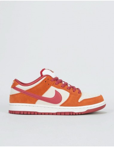 Nike SB Dunk Low Pro Skate Shoes - Dark Russet/Cedar-Summit White