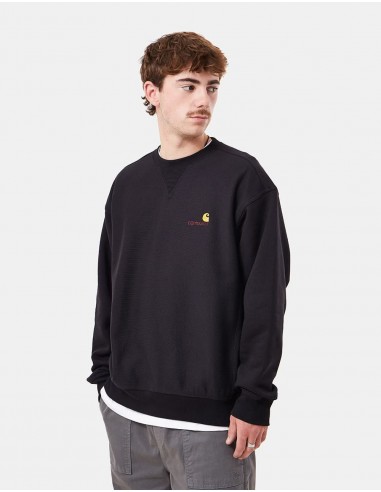 Carhartt WIP American Script Sweatshirt - Black