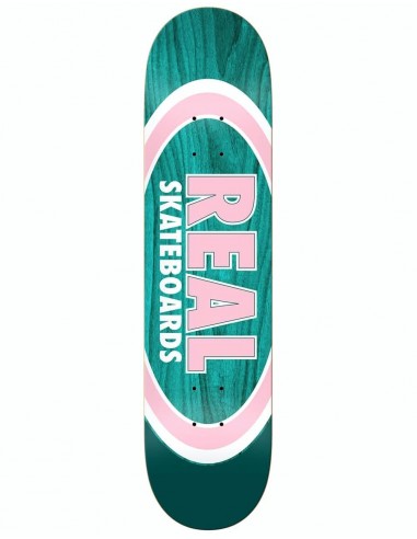 Real Team Dual Oval Skateboard Deck - 8.06"