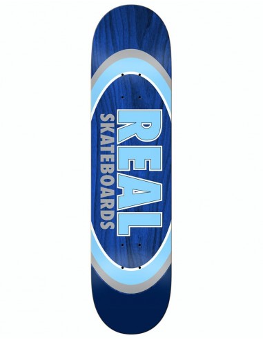 Real Team Dual Oval Skateboard Deck - 8.25"