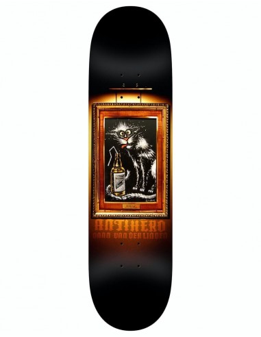 Anti Hero Daan Black Velvet Skateboard Deck - 8.25"