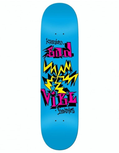 Krooked Gonz Bad Vibes Skateboard Deck - 8.25"