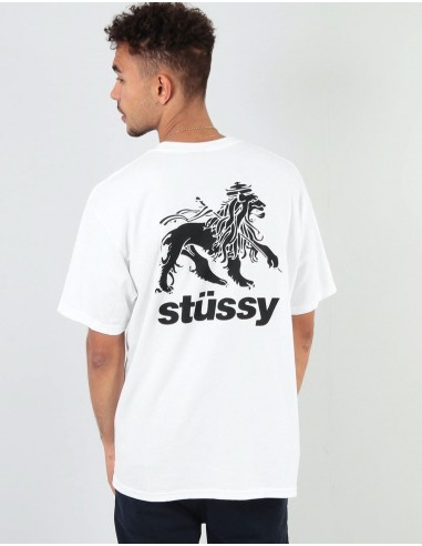 Stüssy Rasta Lion T-Shirt - White