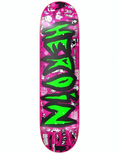 Heroin Heritage Logo Skateboard Deck - 8.25"