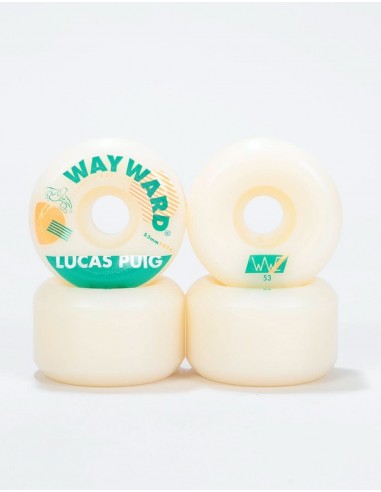 Wayward Puig Hurdle Round Cut 101a Skateboard Wheel - 53mm