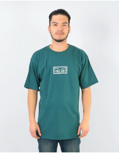 Obey Jumbled Eyes T-Shirt - Pine