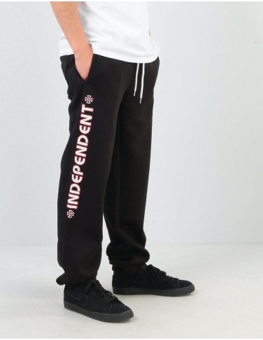 Independent Bar Cross Sweatpants - Black