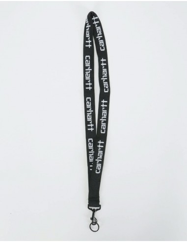 Carhartt WIP Script Lanyard - Black/White