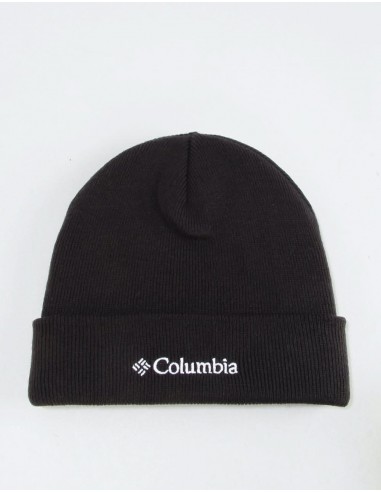 Columbia Cuffed Logo Beanie - Black/White