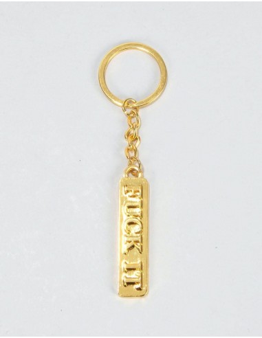 HUF Fuck It Keychain - Gold