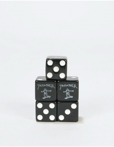 Thrasher Dice Set - Black