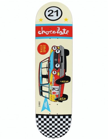 Chocolate Anderson Rally Car 'Crailtap Classics' Skateboard Deck - 8.1