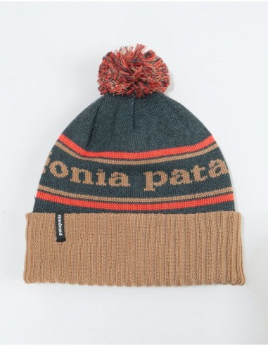 Patagonia Powder Town Beanie - Park Stripe/Mojave Khaki