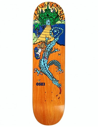 Polar Oski Castle Hood 2.0 Skateboard Deck - 8.25"