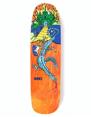 Polar Oski Castle Hood 2.0 Skateboard Deck - P9 Shape 8.625"