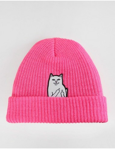 RIPNDIP Lord Nermal Rib Beanie - Fuchsia