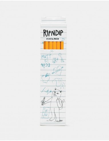 RIPNDIP Buy Me Wooden 2 Pencil Pack - Orange