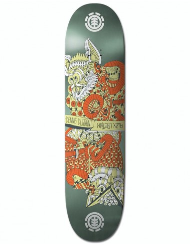 Element Durrant/Lawton Siamese Skateboard Deck - 8"