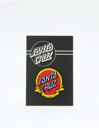 Santa Cruz Dot Reflection Pin - Red/Yellow