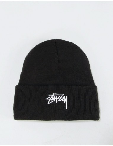 Stüssy Stock Cuff Beanie - Black