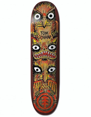 Element x Fos Schaar Totem Skateboard Deck - 8.31"