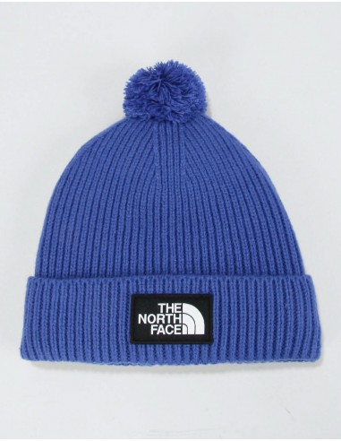 The North Face Logo Box Pom Beanie - TNF Blue