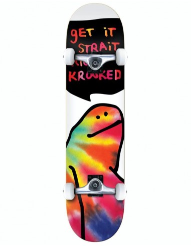 Krooked Shmoo Tie Dye Complete Skateboard - 8.25"