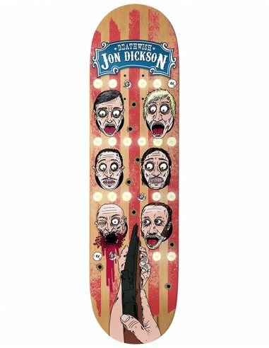 Deathwish Dickson Carny Skateboard Deck - 8.125"