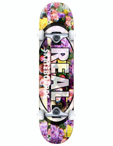 Real Oval Glitch Complete Skateboard - 8.25"