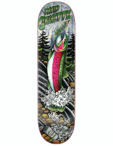 Creature Gravette Wooly Bugger Skateboard Deck - 8.3"