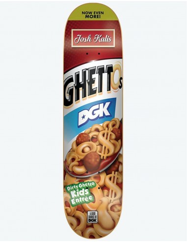 DGK Kalis Ghetto Snacks Skateboard Deck - 8.25"