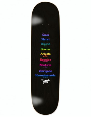 Thank You Global Skateboard Deck - 8"