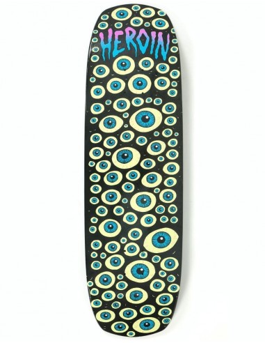 Heroin Eyes 'Black Summer' Skateboard Deck - 9"