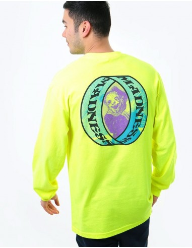 Madness Nohubo L/S T-Shirt - Safety Green