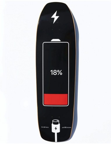 Anti Hero Grosso Batterylife Skateboard Deck - 9.25"