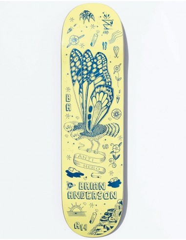 Anti Hero BA We Fly II Skateboard Deck - 8.5"