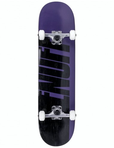 Enuff Half Stain Complete Skateboard - 8"