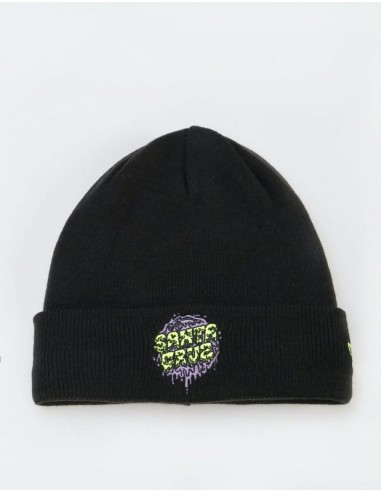 New Era x Santa Cruz Slime Dot Beanie - Black