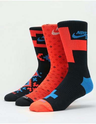 Nike SB Everyday Max Lightweight Crew Socks - Multi