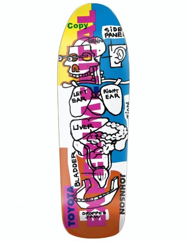 Blind Johnson Experimental SP Reissue Skateboard Deck - 9.875"