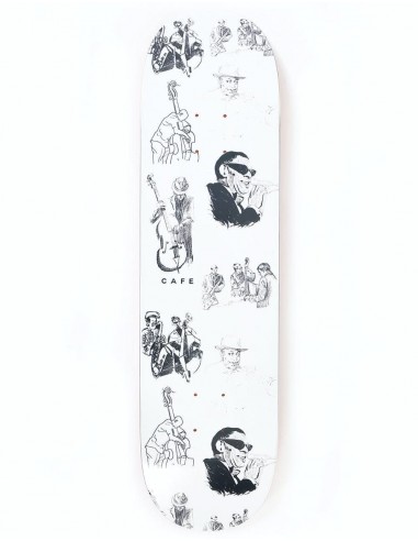 Skateboard Café Jazz Sketch Skateboard Deck - 8.25"