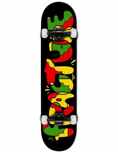 Fracture x Yeh Cool Rasta Complete Skateboard - 7.25"