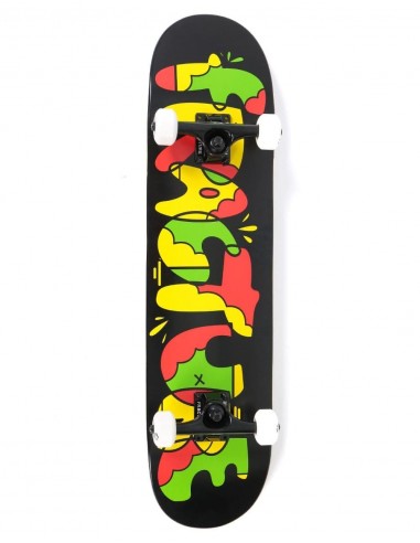 Fracture x Yeh Cool Rasta Complete Skateboard - 7.75"