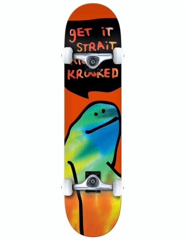 Krooked Shmoo Tie Dye Complete Skateboard - 7.75"