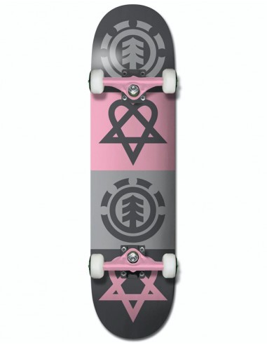 Element Bam Heartagram Quad Complete Skateboard - 7.75"