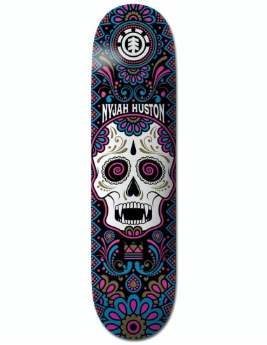 Element Nyjah Calavera Skateboard Deck - 8"