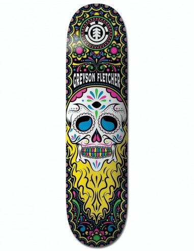 Element Greyson Calavera Skateboard Deck - 8.5"