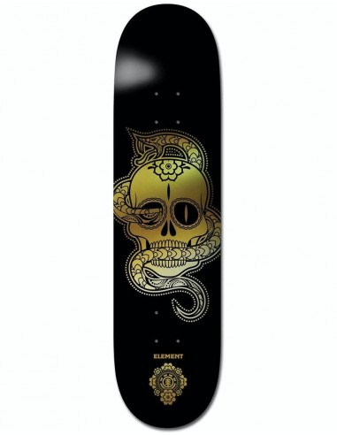 Element Calavera Skateboard Deck - 8.25"