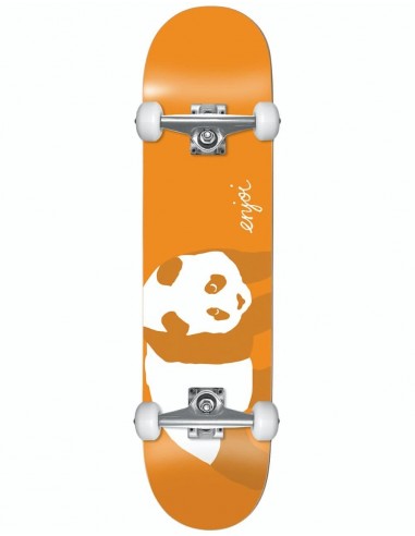 Enjoi Orange Panda Soft Wheel Complete Skateboard - 8"