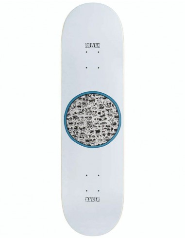 Baker Rowan Metal Skateboard Deck - 8.5"